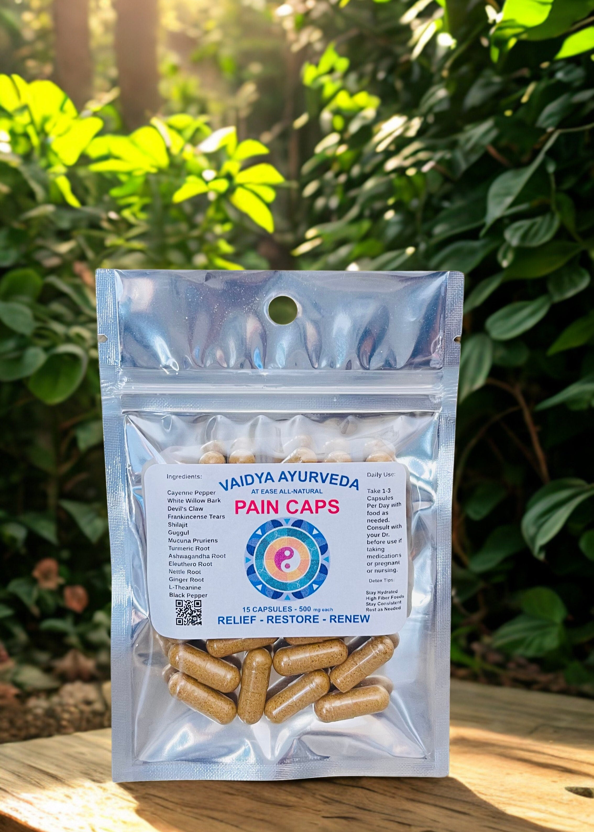 At Ease Pain Capsules – Natural Relief for Pain, Inflammation & Tension