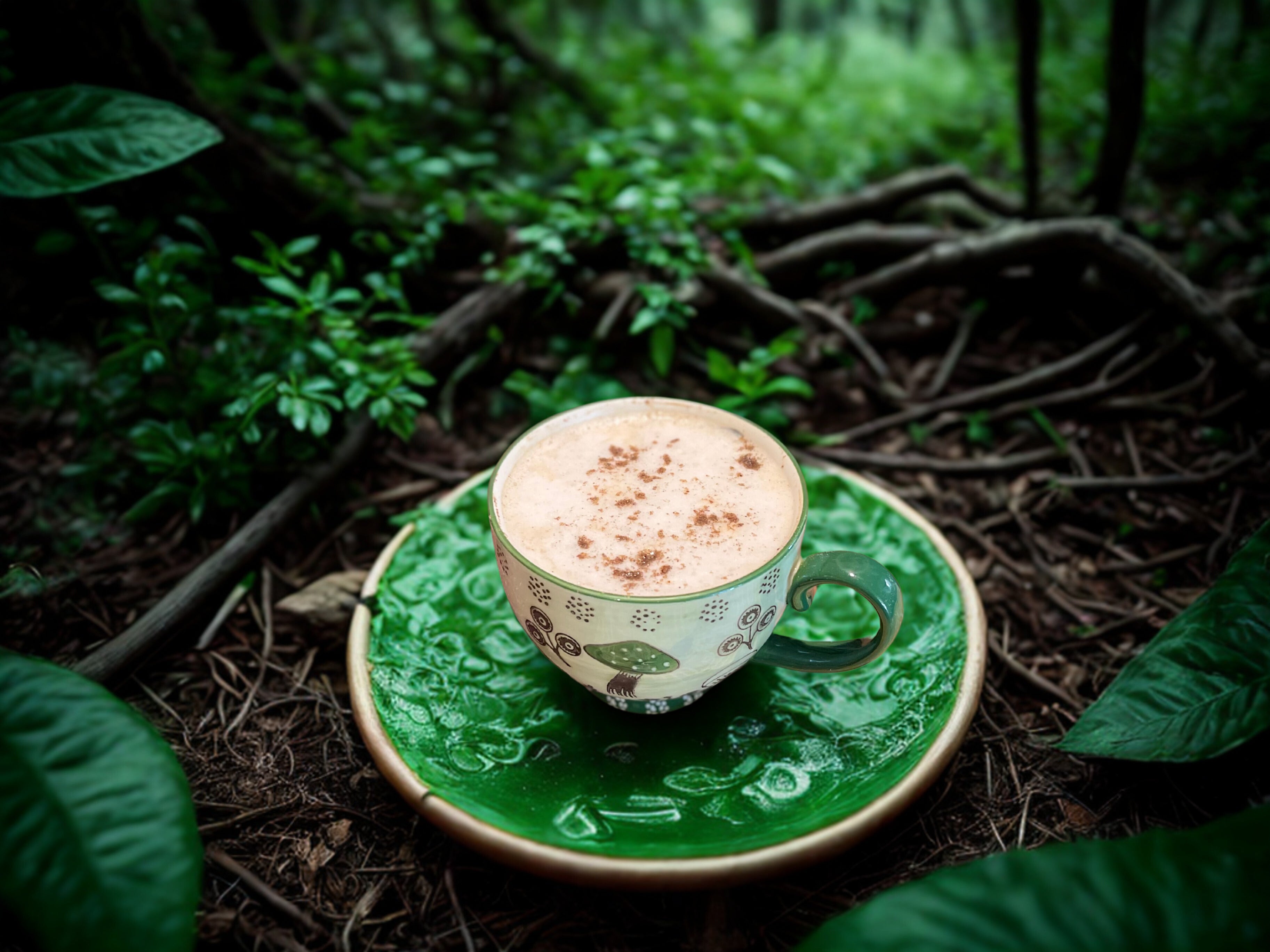 Rooted Morning Ritual Adaptogen Mushroom Beverage
